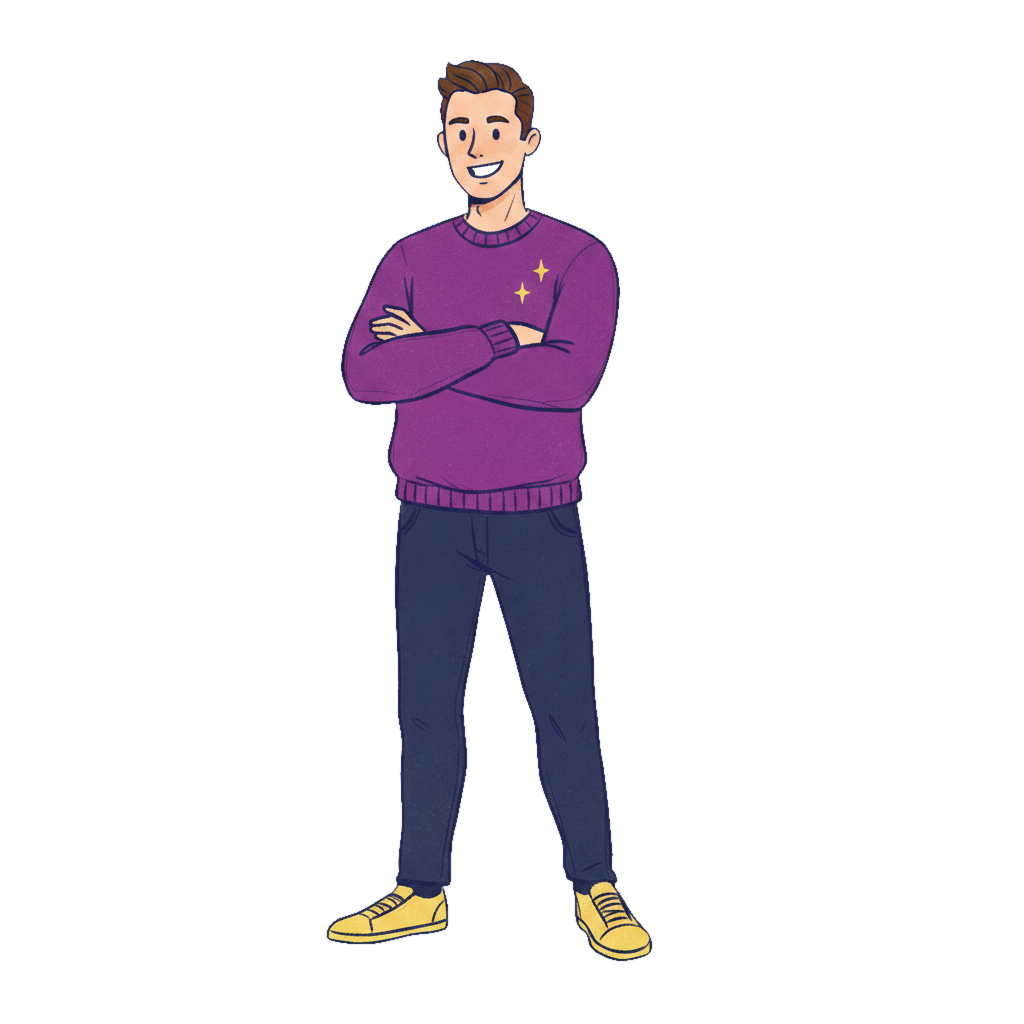 Illustration of Curt Frieden